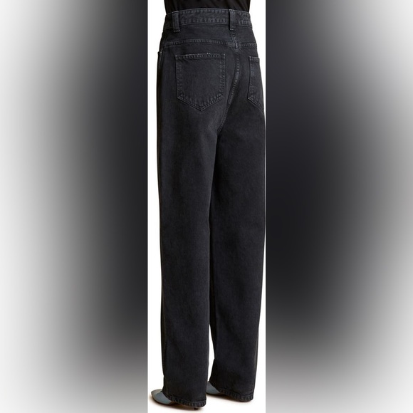 KHAITE Black Boyfriend Jeans - Picture 2 of 7